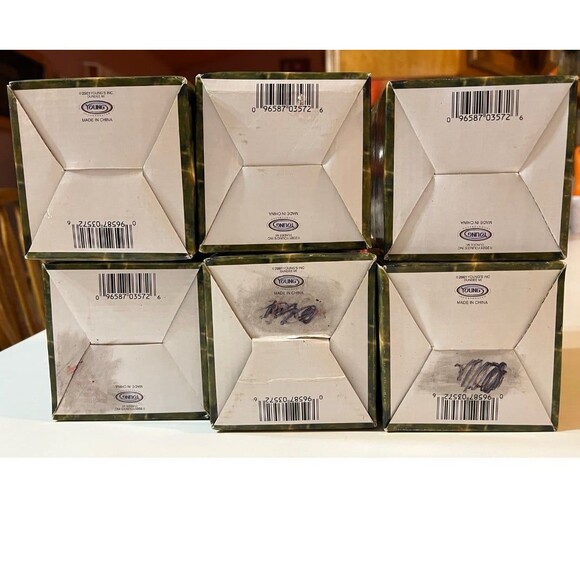 Vintage Snowman Candle Covers Yankee Style Jars Lot of 6 Holiday Gifts Teachers - Picture 8 of 8